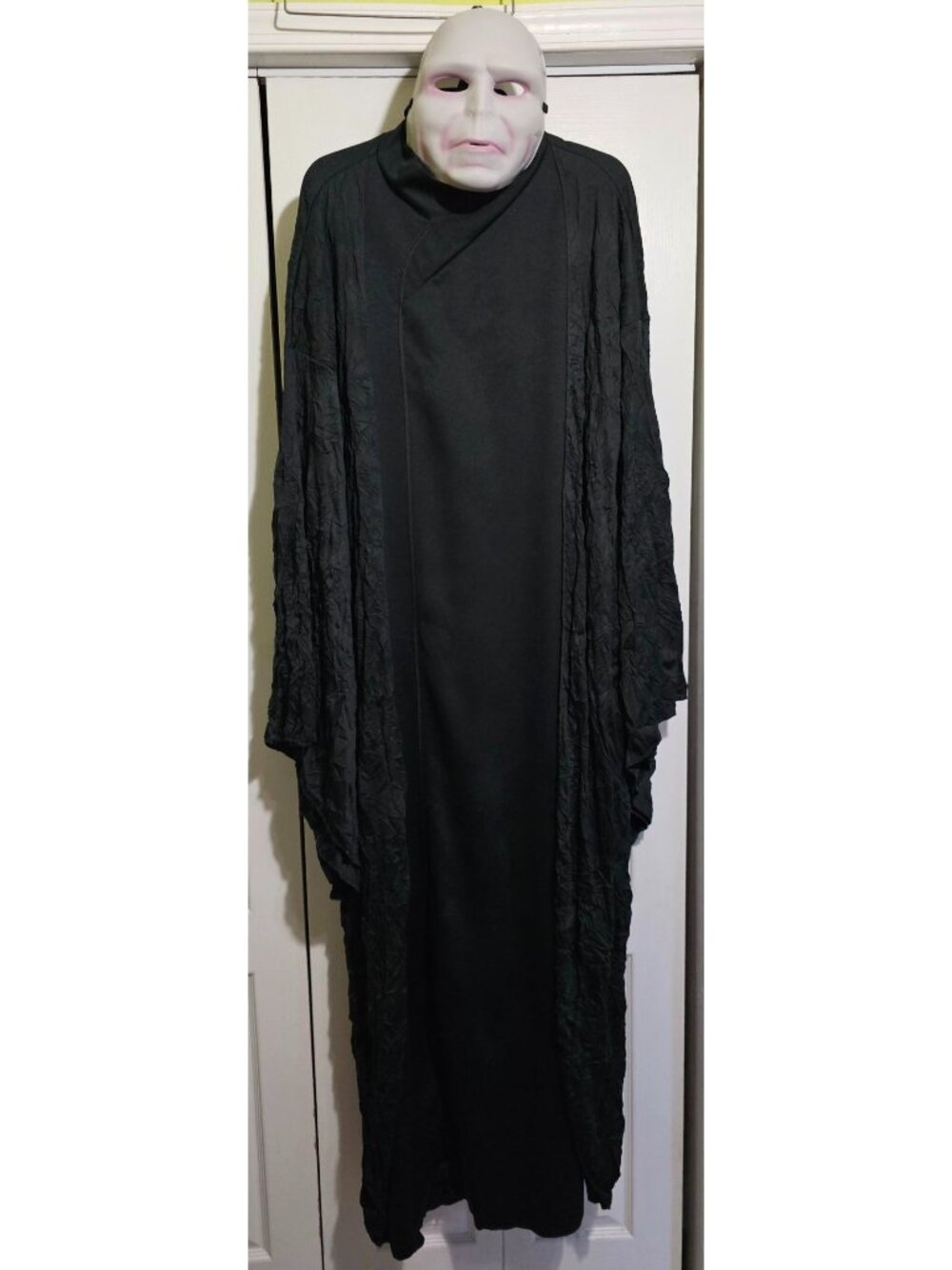 Harry Potter Lord Voldemort Costume Robe Cloak Wizarding World Adult Plus XXL